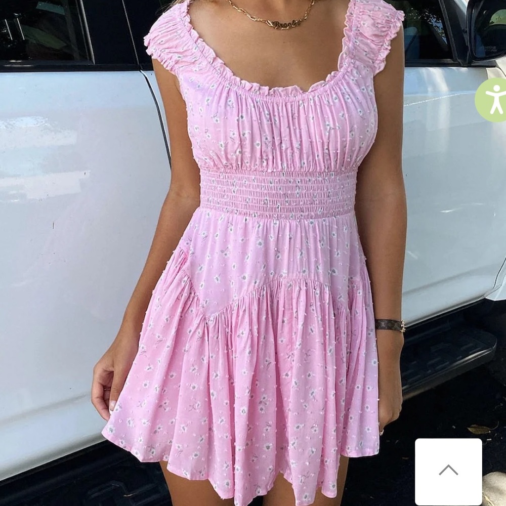 Isabelle’s Cabinet Naomi Pink Floral Romper